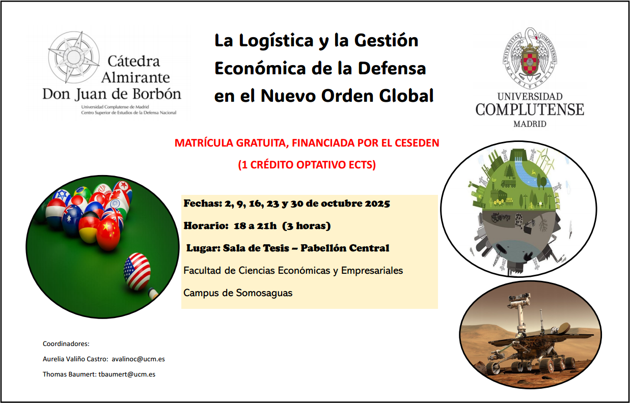 SEMINARIO: La Logística y la Gestión Económica de la Defensa en el Nuevo Orden Global